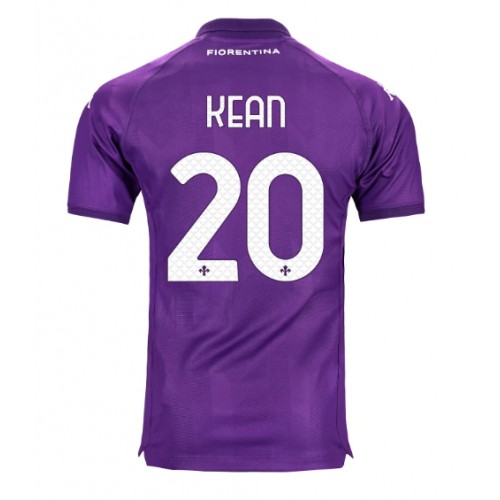 Fotballdrakt Herre Fiorentina Moise Kean #20 Hjemmedrakt 2024-25 Kortermet